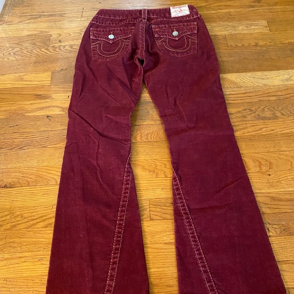 True Religion Red Cords - size 28 - Picture 7 of 11